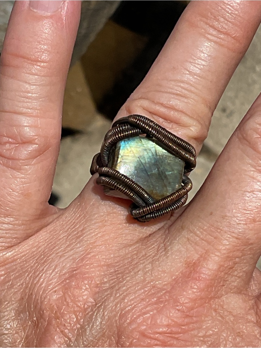 Labradorite Ring - Picture 7 of 8